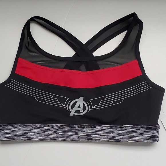 TORRID Sports Bra Marvel Avengers Collab Fandom Yoga Activewear Athleisurewear L - Picture 2 of 5